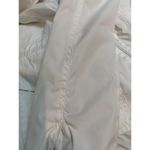 Larry Levine Women's Vintage Y2K  White Wind Breaker Jacket  Size XS Photo 6