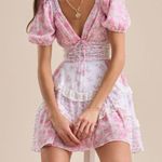 Altar'd State NEW Altar’d State Pink Aderny Floral Mini Dress Size XXS NWT Photo 1