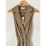 L'Agence NWT L’agence Mayer Military Maxi Dress Covert Green Women’s Size Small Photo 5