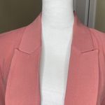 Vera Wang Simply Vera Women's Pink Blush Roll-Tab Relaxed Pocket Blazer Sz L NWT Photo 1