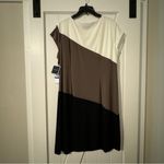 R&K Originals NWT Size XL Short Sleeve Dress Work Casual Office Business Black Photo 1