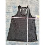32 Degrees Heat NWT! 32 Degrees Cool Black Gray Space Dye Racerback Tank Top Medium Runs Big Photo 4