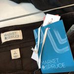 Market & Spruce Adalee Brown Corduroy Mini Skirt Petite Size 8 Photo 2