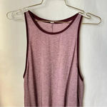 Lululemon Tie It Up Tank Top Burgundy Racerback Photo 2