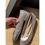 Betsey Johnson  Sz 6‎ Jude Flats Rhinestone Jewels Glam Wedding Pointed aurora Photo 3