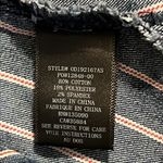 Altar'd State altar’d state medium denim dress adjustable straps zip back red pin stripe new Photo 8