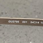 Guess GU2795 001 Black Gold Womens Cat Eye Full Rim Eyeglasses Frames 54-14-140 Photo 3