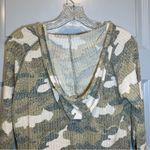 Above and Beyond Green Camo Ribbed Pullover Hoodie S Photo 10