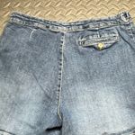 st. john's bay  Women’s Light Blue Jean Shorts‎ Size 14 Photo 3