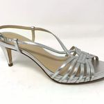 Cole Haan  Air Strappy Silver Slingback Sandal SZ 8 Photo 0