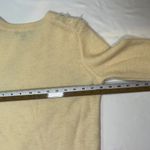 J.Crew  Wool Cable knit Crew Neck Sweater Womens‎ Small Cream Photo 7