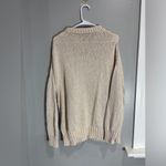 Jenni Kayne Cruise Cocoon Crewneck Sweater Natural Cream Tan Size XXS oversized Photo 3