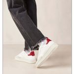 Alohas TB.780 White/Red Women’s Sneakers Size 6 White Photo 2