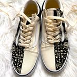 Vans NWT  old skool split paisley black and white sneakers Photo 5