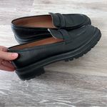 Madewell  the Lugsole loafer in black‎ leather Photo 9