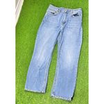NoEnd Denim Kick Flare Jeans Women's 29 Blue Light Wash High Rise Made in USA Photo 1