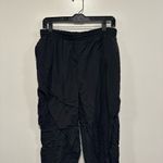 Vintage casual Isle windbreaker 80s 90s jacket pants set! Size large! Black Photo 7