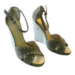 Giuseppe Zanotti  Koka Jasmin Espadrille Wedge Heels Size 39 Photo 3