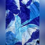 Vintage Liberty House by Tropicana Hawaii blue ocean maxi mumu dress, size 10 Photo 1