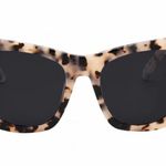 Free People NWT x I-SEA Lexi Sunglasses in Snow Tortoise Photo 1