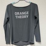 ORANGE THEORY Women's Charcoal Long Sleeve Tee Size XS Photo 11