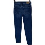 American Eagle  Women's 0‎ High Rise Jegging Crop Next Level Stretch Denim Dark Photo 3