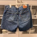 Levi's  High Waist Denim Mom Shorts‎ Photo 1