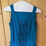 Ann Taylor Blue Sleeveless Top Photo 1