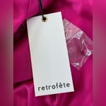 RETROFETE Silk Barbara Mini Dress in Orchid Pink size XS NEW $695 Photo 15