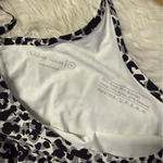 Outdoor Voices The Exercise Dress – Black/White Animal Print Size Medium Photo 4