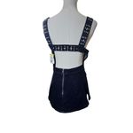 Free People Embellished Denim Corset Tank Top NWT | Studded Jean Bustier | SZ:S Photo 4