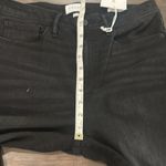 frame denim NWT Frame Le Crop Mini Boot Black Jeans Sz 30 Photo 5