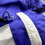 Obermeyer  Windbreaker Ski Jacket Hood Full Zip Pockets Cinch Waist Purple 8 Photo 2