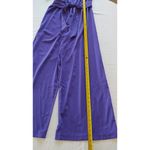 Chicme Women Purple Off the Shoulder Wide Leg Jumpsuit, Size L Size L Photo 11