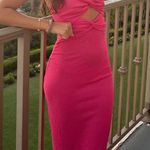SheIn  Cut-Out Maxi Dress pink  Photo 0