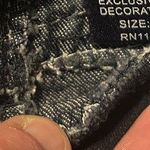 Bella Vita  Maternity Dark Wash Jean Shorts with Cuffed Hem Size Small Basic Photo 5