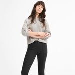 Everlane  Black Ponte Side Zip Dress Pants Size 00 Photo 1