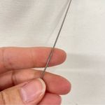 Silver Tone Turquoise Owl Pendent Necklace Photo 6