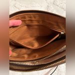 Patricia Nash crossbody purse/bag!! Genuine leather! Cream in color Photo 8