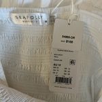 Seafolly  White Faithful Tiered Lined Midi Dress Size 8 Medium New With Tags‎ Photo 2
