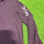 Victoria's Secret Y2K Hoodie Jacket Womens S Maroon Sequin Angel Wing Sweatshirt Photo 2