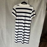 Ralph Lauren Vintage  Pony Stitch Skinny Polo Rugby Dress Striped size L Preppy Photo 1