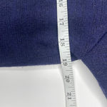 Lane Bryant Plus Size 14/16 Navy Blue Sparkle Sweater Dress Midi V-Neck Knit Photo 5