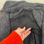 Two Piece Set‎ Cara Cara Black Lace Maxi Skirt Blouse Eyelet Designer 2 Small Size XS Photo 10