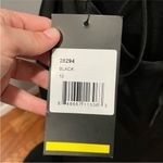 La Femme  Prom Dress 28294 Black Flutter Slit Gown 10 Photo 7