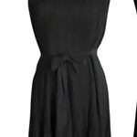 Alex Marie NWT Midnight Fantasy Pleated Sleeveless 3D Flower Hem Dress. … Photo 0