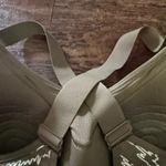 Under Armour  High Support Sports Bra Graphic Print Crisscross Back Olive Green M Photo 6