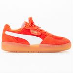 Puma Women's Palermo Bright Red Orange LaModa Vintage Sneaker 7.5 Photo 2
