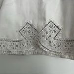 Wishlist Off White Cropped Top with lace trims. Photo 1