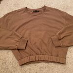 ZARA Cropped  Sweatshirt Photo 0